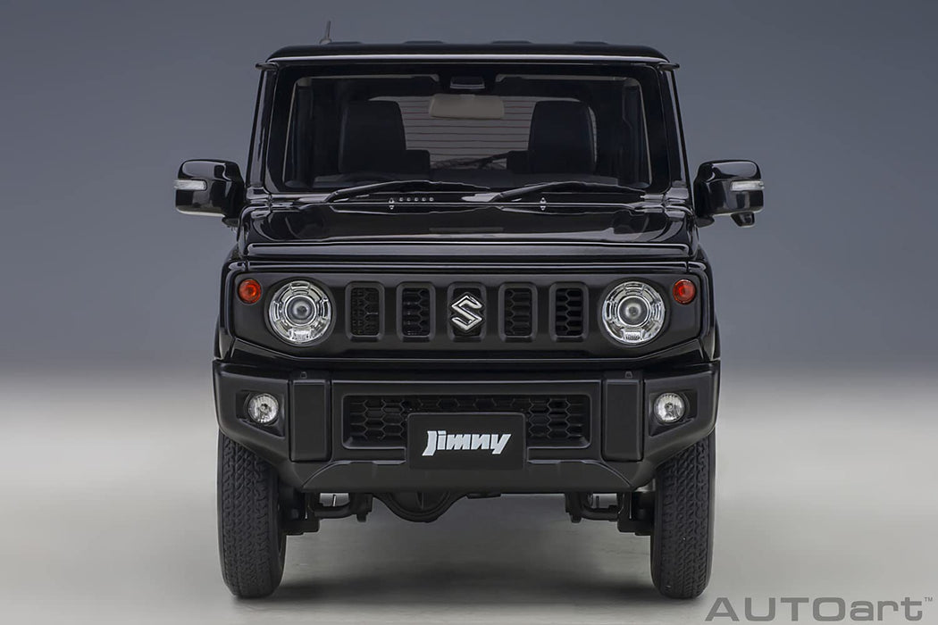 Autoart 78503 – Suzuki Jimny JB64, Fertigmodell in Perlglanzschwarz im Maßstab 1:18