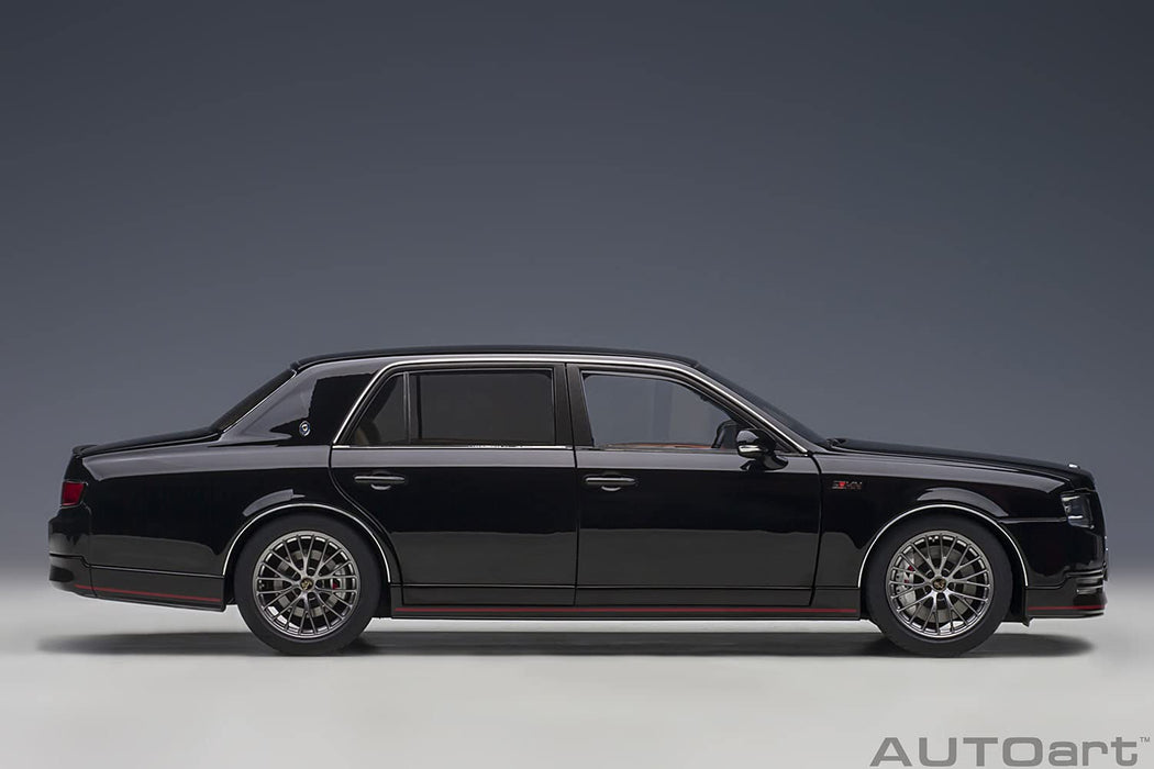 Modèle moulé sous pression Toyota Century GRMN noir à l'échelle 1/18 d'Autoart 78763