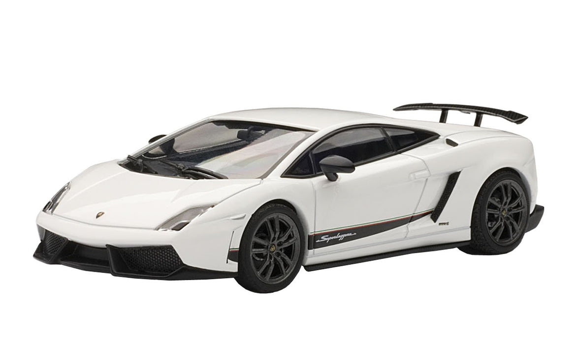 Modèle réduit de voiture Lamborghini Gallardo LP570-4 Superleggera blanche à l'échelle 1/43 de Autoart