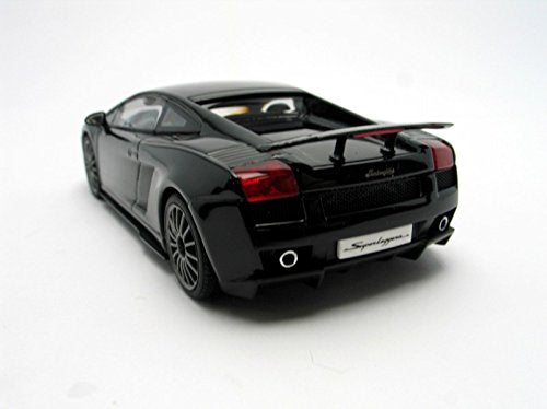 Modèle réduit de voiture de collection Lamborghini Gallardo Superleggera noire à l'échelle 1/43 de Autoart