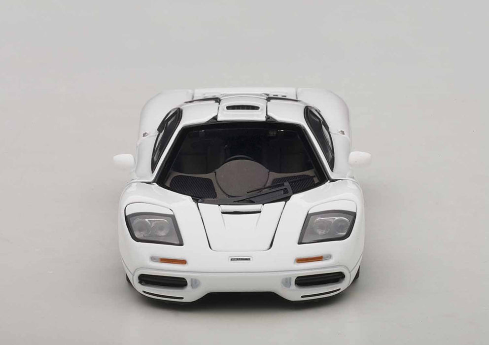 Modèle réduit de voiture McLaren F1 blanche à l'échelle 1/43 de Autoart