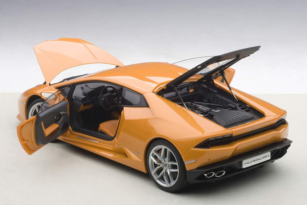 Modèle composite Autoart 1/18 Lamborghini Huracan LP610-4 Orange métallisé