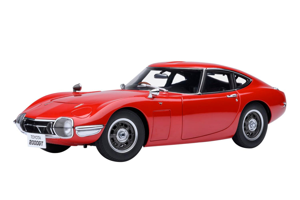 Autoart Toyota 2000GT 1967 Red Diecast Model 1:18 Scale 79547
