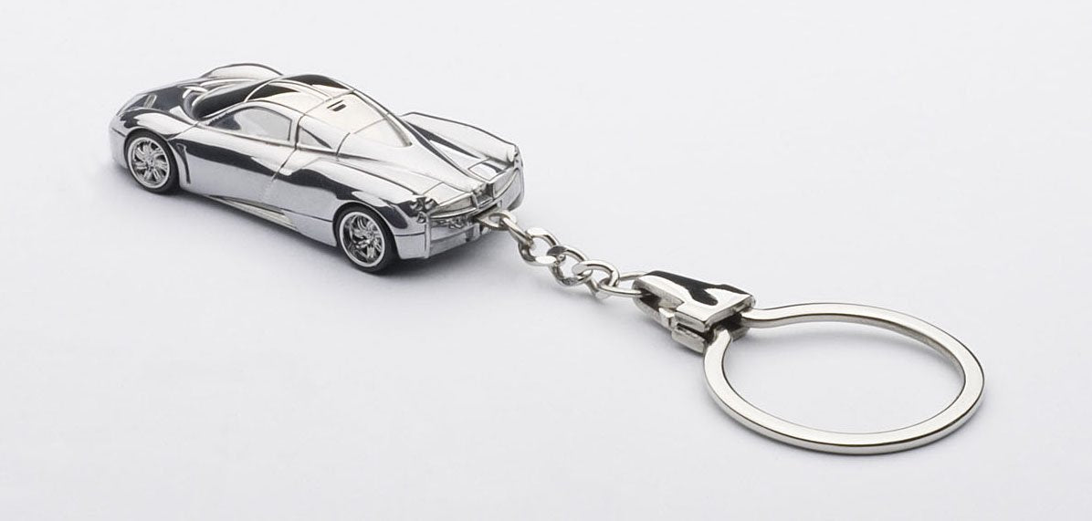 Autoart 1/87 Pagani Huayra Aluminum Keychain Finished Product