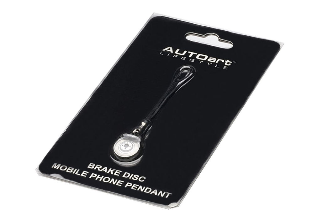 Autoart Brake Disc Mobile Phone Pendant - Black Caliper Finished Product