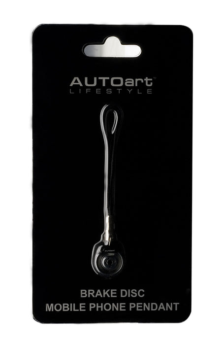 Autoart Brake Disc Mobile Phone Pendant - Black Caliper Finished Product