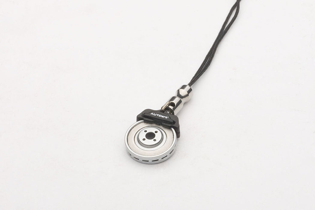 Autoart Brake Disc Mobile Phone Pendant - Black Caliper Finished Product