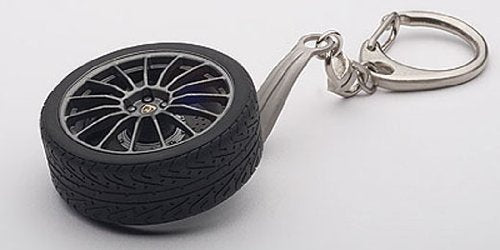 Autoart Lamborghini Gallardo Superleggera Wheel Keychain