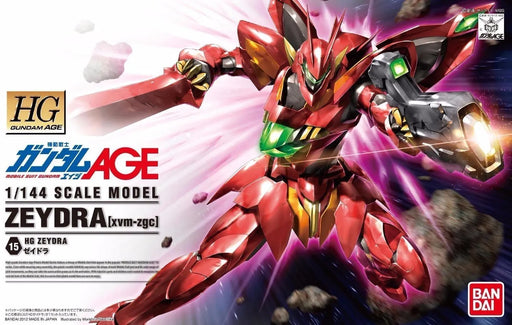 Bandai 1/144 Hg Gundam Age 15 Xvm-zgc Zeydra Plastic Model Kit