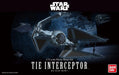 Bandai 1/72 Tie Interceptor Plastic Model Kit Star Wars Episode 6