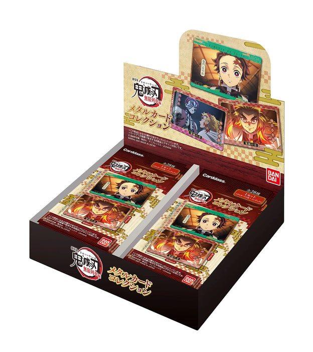 Bandai Demon Slayer Blade Metal Card Collection Pack Ver. (Box)- Japan Figure Store - #1 Bring To You The Best Japanese Goods