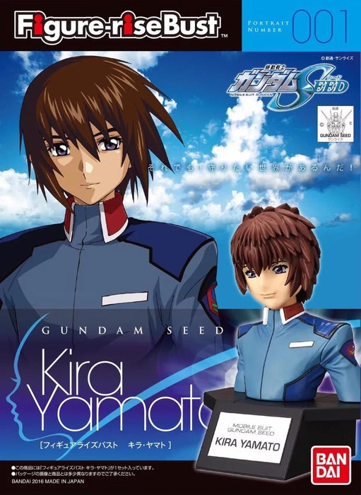 Bandai Figure-rise Bust Kira Yamato Plastic Model Kit Gundam Seed