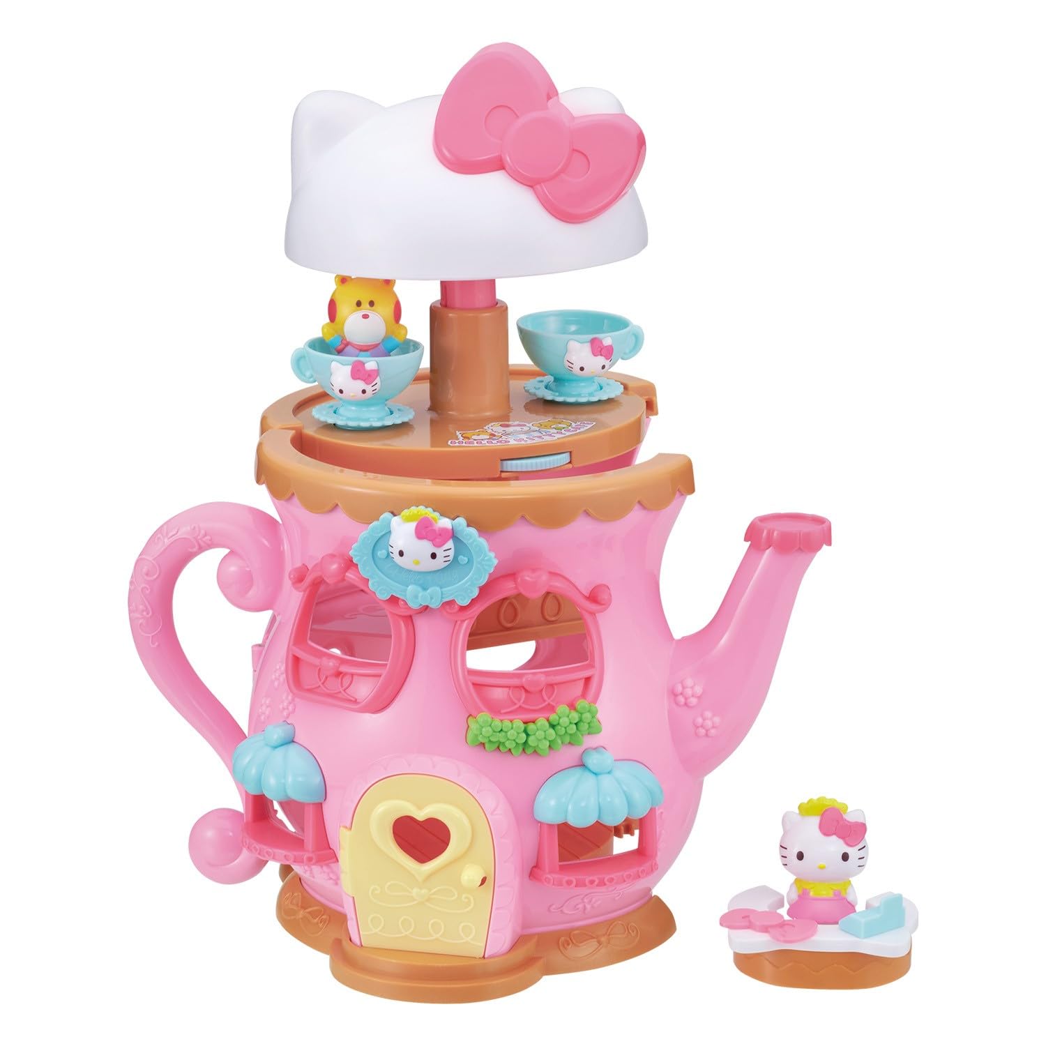 Bandai Hello Kitty Cafe Transformation Secret Teapot Playset for Kids