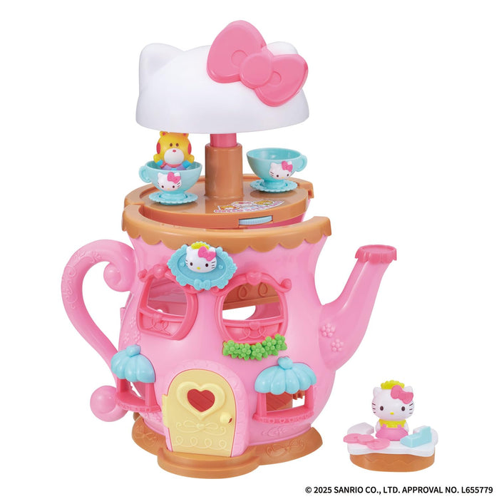 Bandai Hello Kitty Cafe Transformation Secret Teapot Playset for Kids