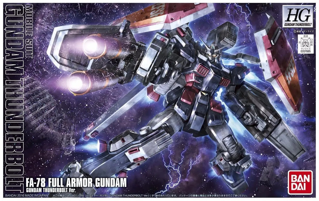 Bandai Hg 1/144 Fa-78 Full Armor Gundam Thunderbolt Ver Plastic Model Kit