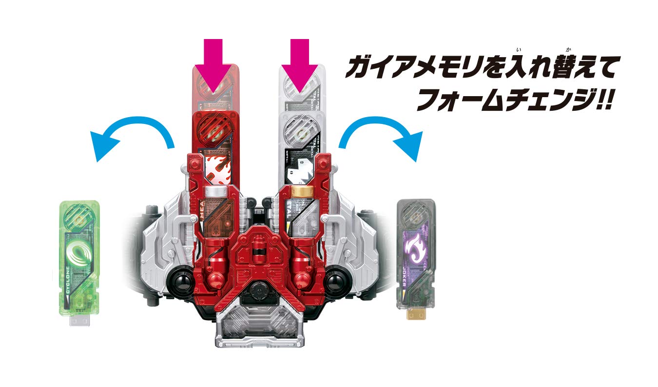 Hundreds Bandai Kamen Rider W Dx Double Driver Transformation Belt Ver20 Japan- Japan Figure Store - #1 Bring To You The Best Japanese Goods
