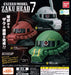 Bandai Mobile Suit Gundam Exceed Model Zaku Head 7 Complete Set of 4 Types
