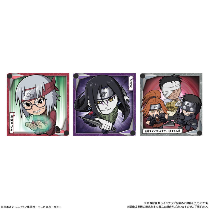 Bandai Naruto Shippuden Shinobi World Seal Wafers Vol.3 20 pièces Bonbons