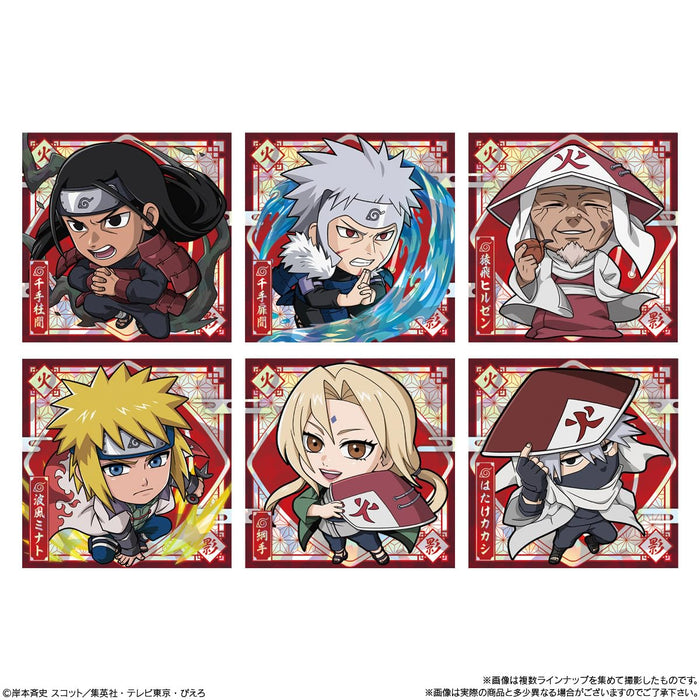 Bandai Naruto Shippuden Shinobi World Seal Wafers Vol.3 20 pièces Bonbons