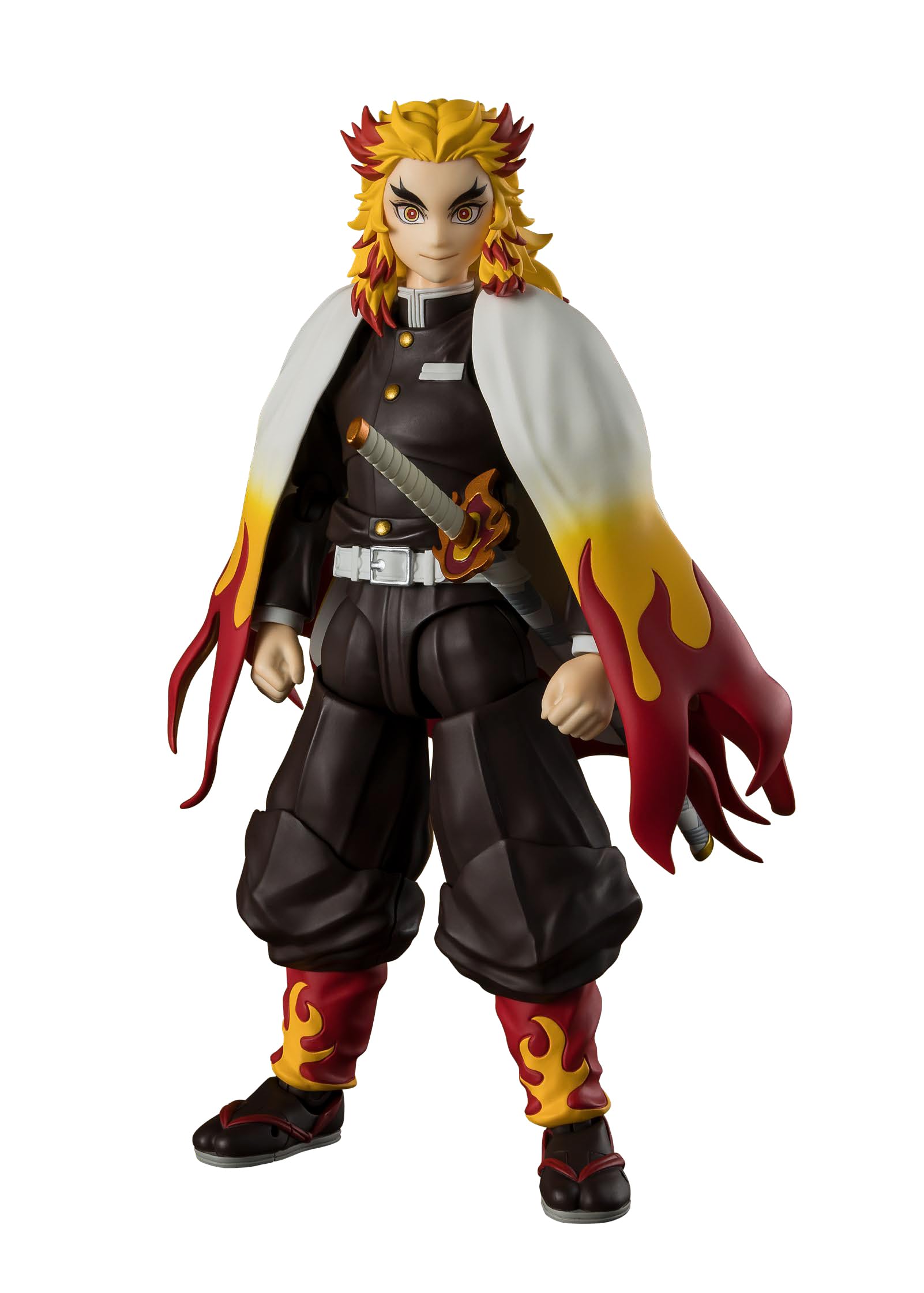 Hundreds Bandai SHFiguarts Demon Slayer Kyojuro Rengoku Action Figure