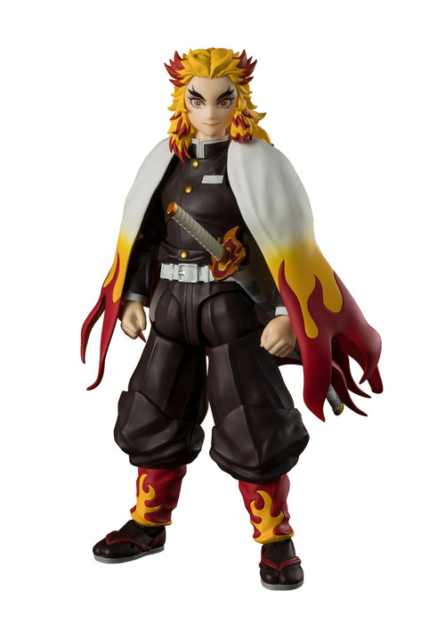 Hundreds Bandai SHFiguarts Demon Slayer Kyojuro Rengoku Action Figure Japan- Japan Figure Store - #1 Bring To You The Best Japanese Goods