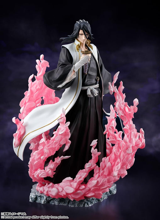 Figurine en PVC pré-peinte de 185 mm de la série Spirits Figuarts Zero de Bleach Byakuya