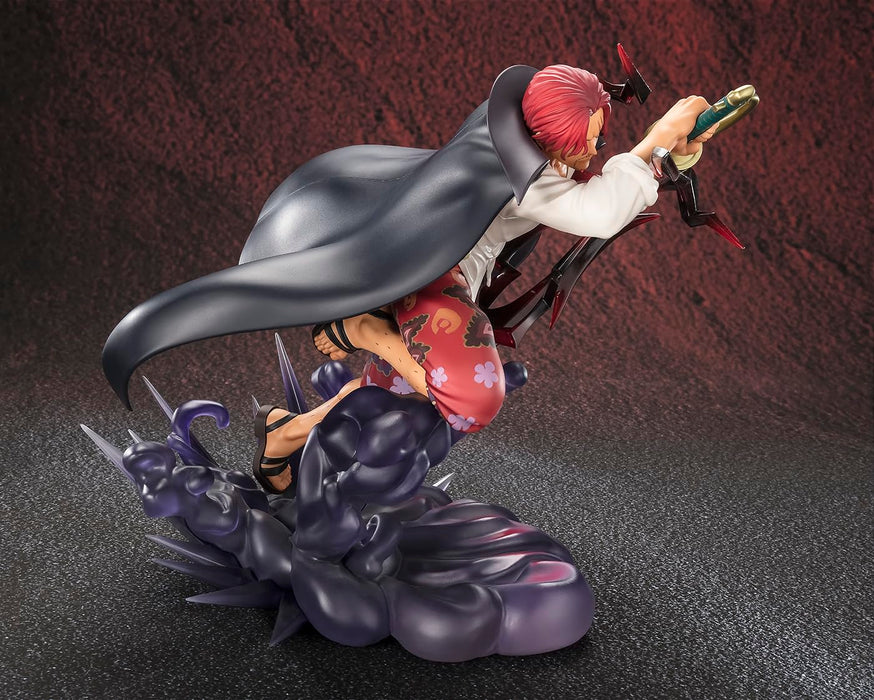 Figurine en PVC de 200 mm de Bandai Spirits Figuarts Zero One Piece Shanks Kamihike