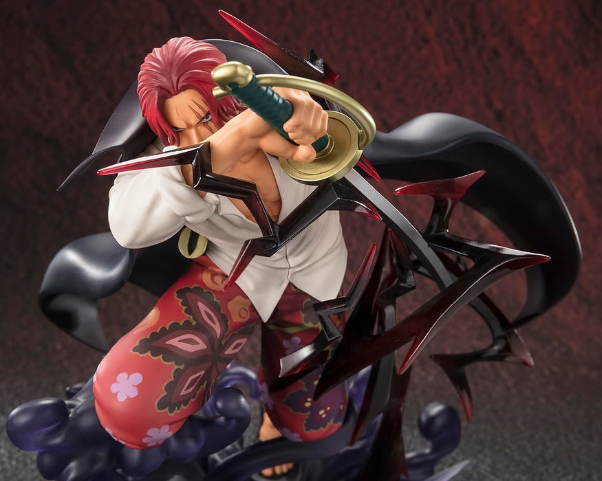 Figurine en PVC de 200 mm de Bandai Spirits Figuarts Zero One Piece Shanks Kamihike