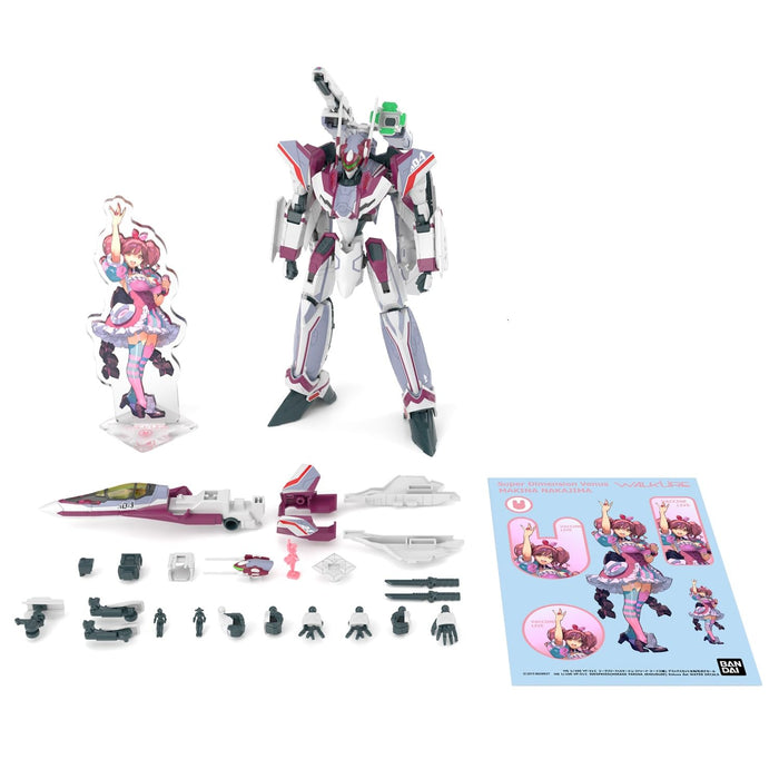 Bandai Spirits Macross Delta VF-31C Siegfried Model Kit 1/100 Scale Deluxe Set