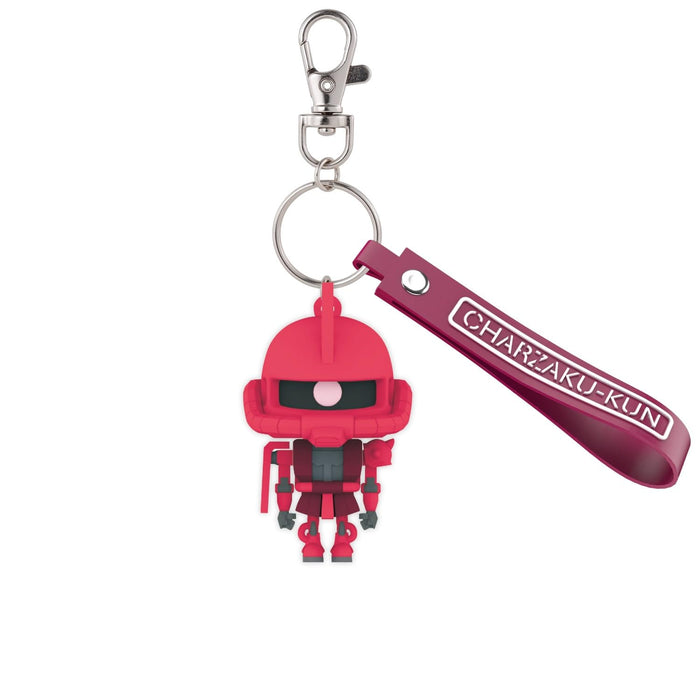 Bandai Spirits Mascot Keychain Chars Zaku 3D Rubber Multicolor Regular