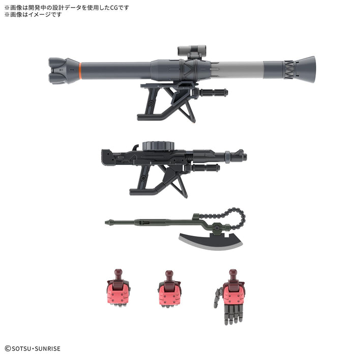 Bandai Spirits Gundam Char's Zaku Model 1/144 Scale Pre-Colored Kit