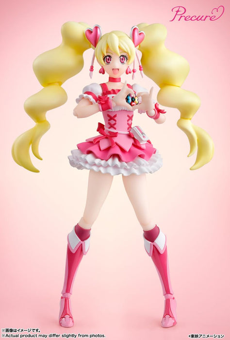 Figurine mobile de 135 mm de Bandai Spirits SH Figuarts Fresh Pretty Cure Cure Peach