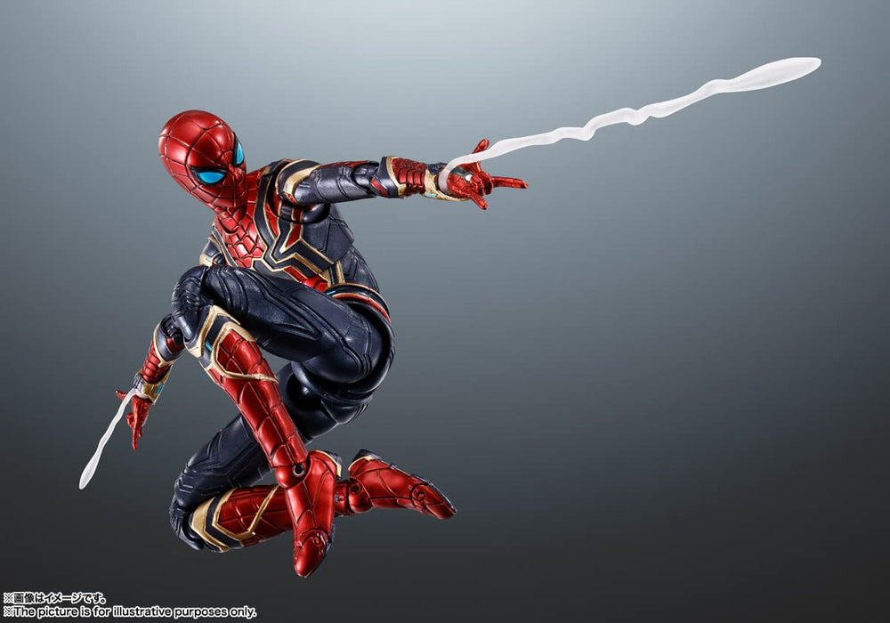 Bandai Spirits SH Figuarts Iron Spider, 145 mm bewegliche Figur, No Way Home Edition