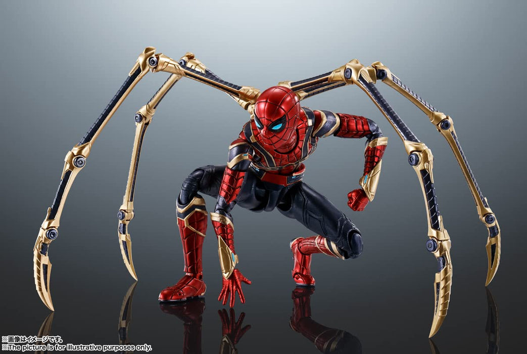 Bandai Spirits SH Figuarts Iron Spider, 145 mm bewegliche Figur, No Way Home Edition