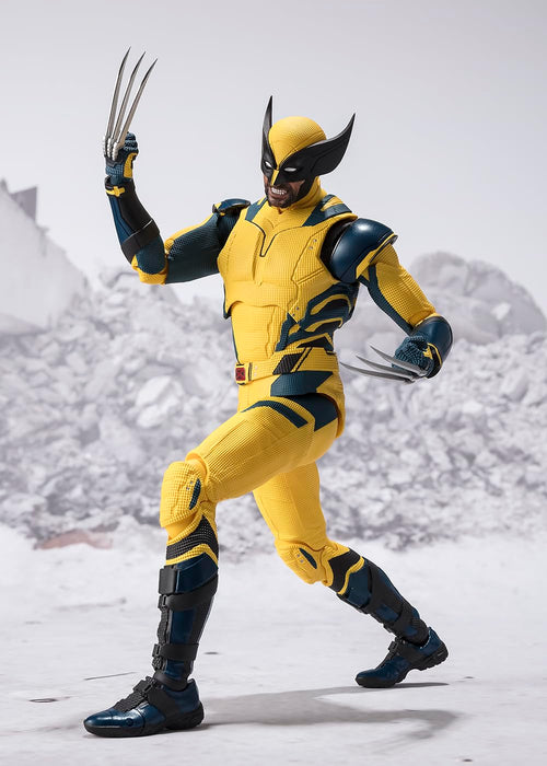 Figurine articulée Wolverine de Bandai Spirits SH Figuarts 155 mm en PVC ABS peinte