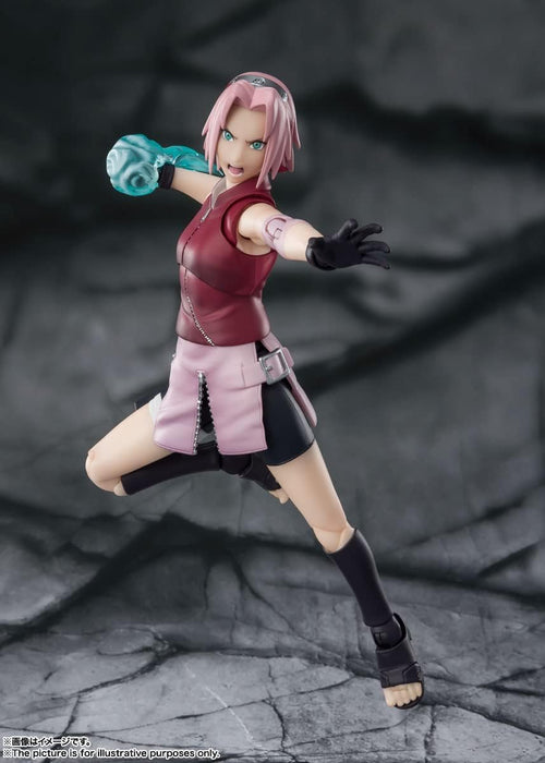 Bandai Spirits SHFiguarts Naruto Sakura Haruno Movable Figure 135mm Resale Edition