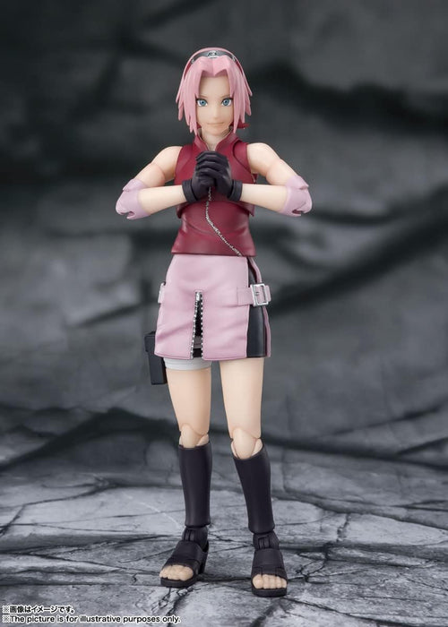 Bandai Spirits SHFiguarts Naruto Sakura Haruno Movable Figure 135mm Resale Edition