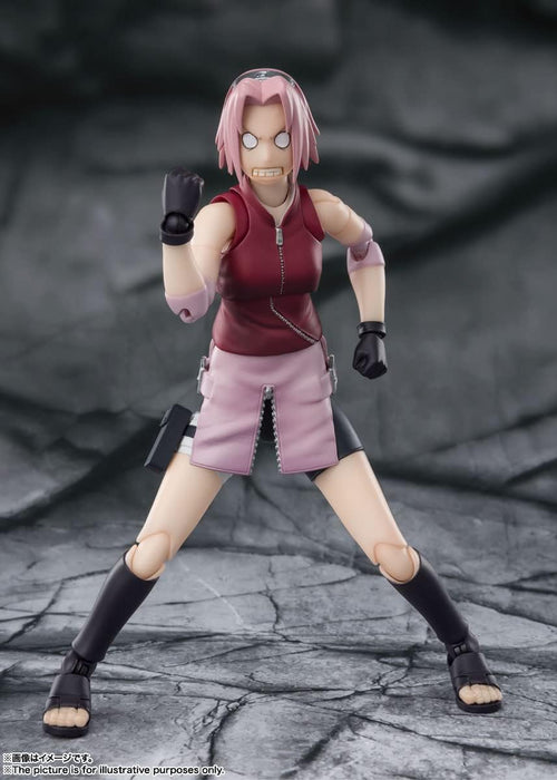 Bandai Spirits SHFiguarts Naruto Sakura Haruno Movable Figure 135mm Resale Edition