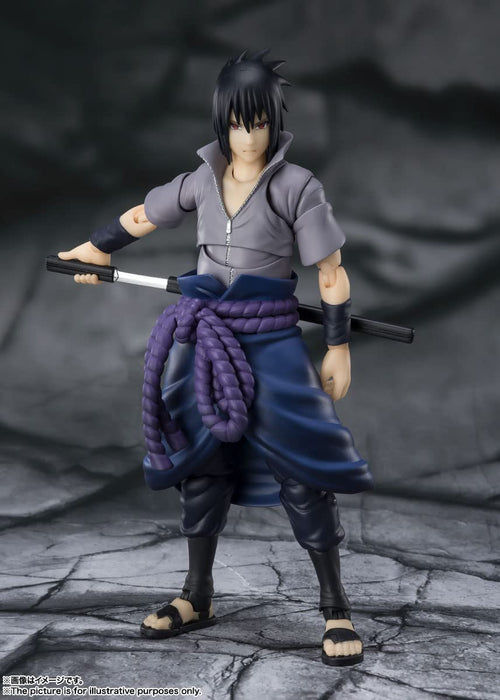 Bandai Spirits SHFiguarts Naruto Shippuden Uchiha Sasuke 145mm Action Figure