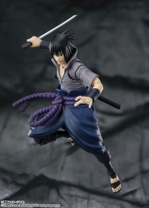 Bandai Spirits SHFiguarts Naruto Shippuden Uchiha Sasuke 145 mm Actionfigur