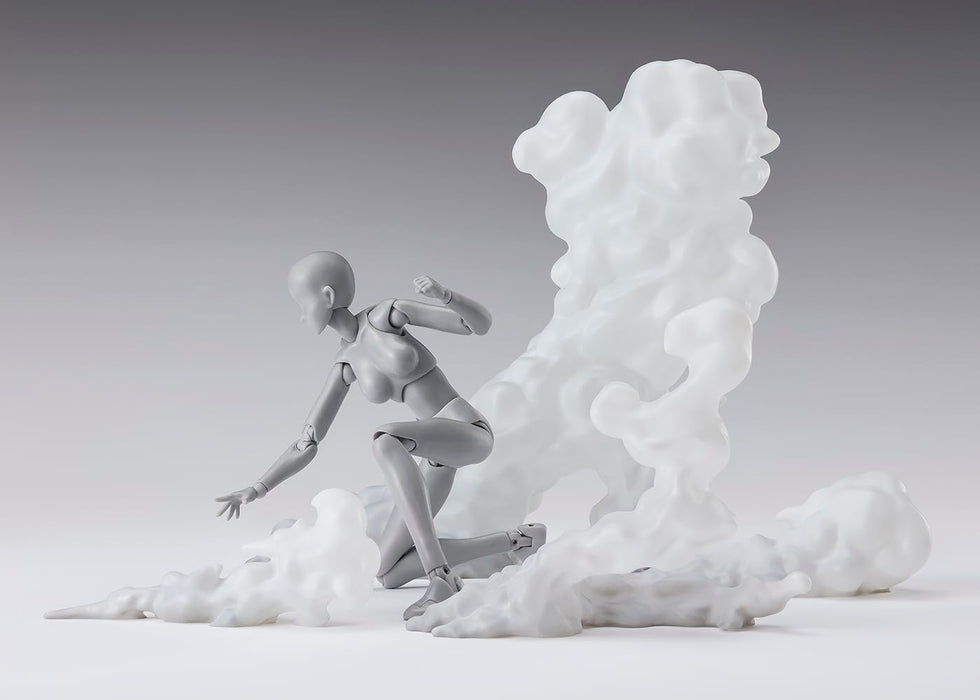 Bandai Spirits Tamashii Effect Smoke White für Shfiguarts 135 mm Figurenteile