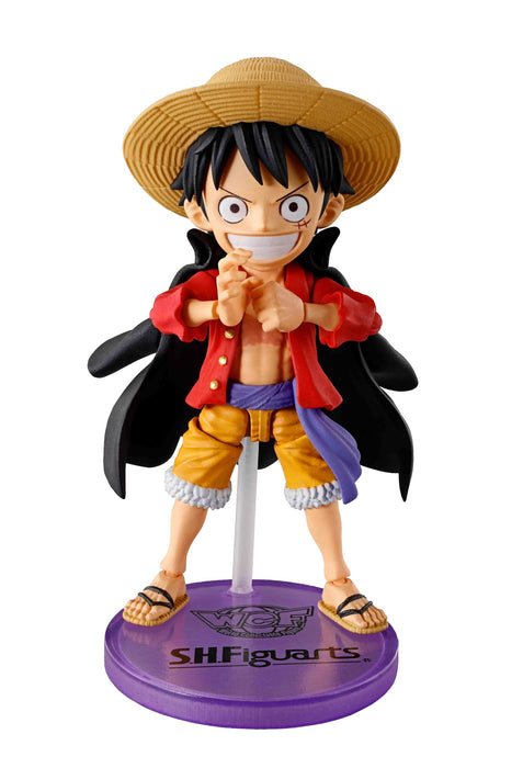 Bandai Spirits World Collectible One Piece Figure Monkey D. Luffy 75mm Movable