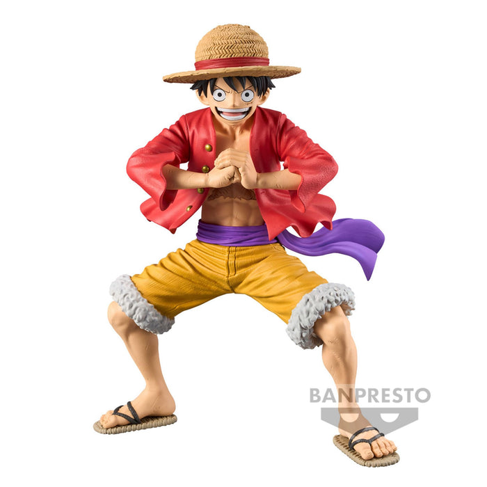 Banpresto One Piece Grandista Monkey D Luffy Figure Collectible 12