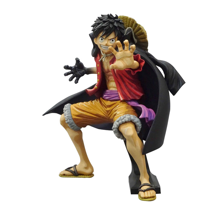 Banpresto One Piece Monkey D Luffy Wanokuni Manga Dimension King of Artist Figure