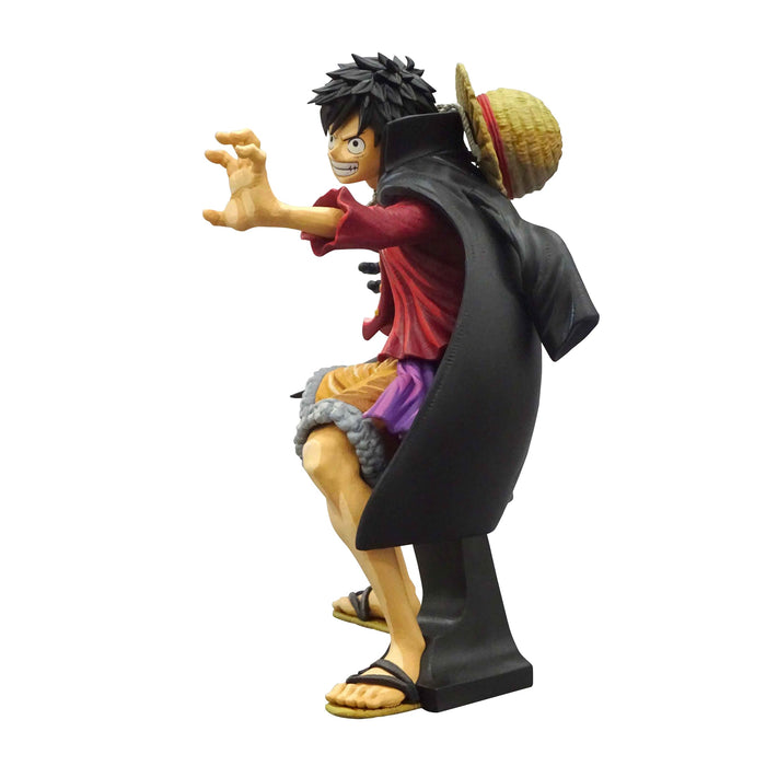 Banpresto One Piece Monkey D Luffy Wanokuni Manga Dimension King of Artist Figure