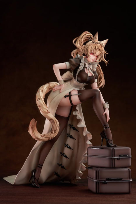 Figurine Battle Maid Bengal Wildcat Maria à l'échelle 1/4 par Magi Arts