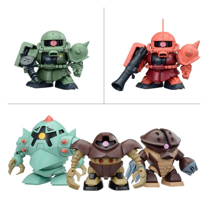 Bandai Spirits Bb Senshi Mobile Suit Gundam Principality of Zeon MS Set Model Kit- Japan Figure Store - #1 Bring To You The Best Japanese Goods