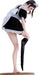 Bear Panda She Is Real X Lou Ll 1/6 Scale Figure PVC ABS Fabric Maid