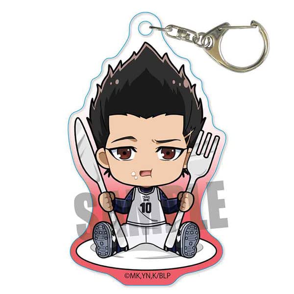 Bell House Blue Lock Barou Shouei Acrylic Keychain Gochi Chara Edition