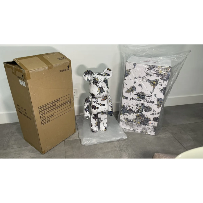 Bearbrick Jackson Pollock 1000% 700mm Medicom Toy